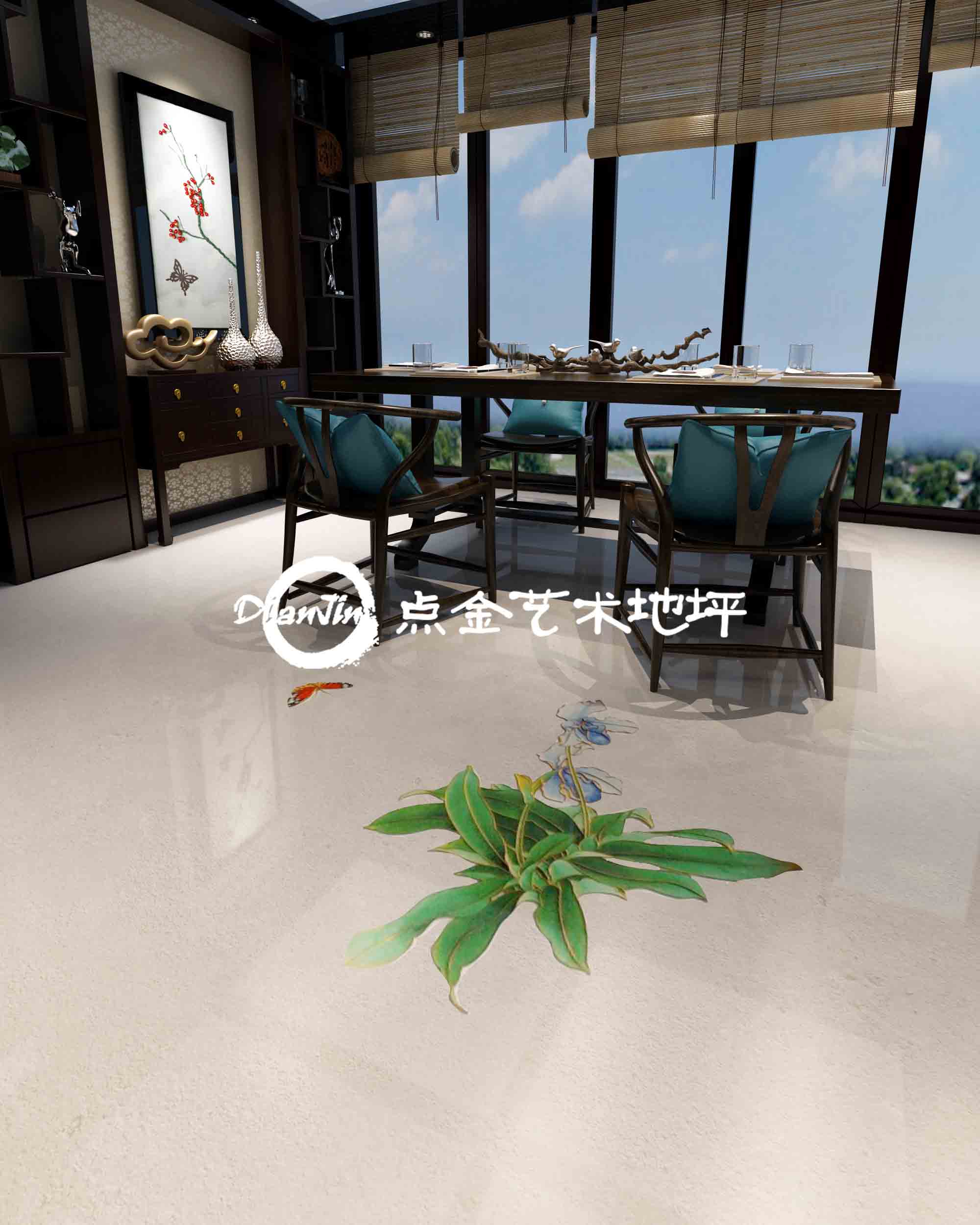商业艺术地坪案例