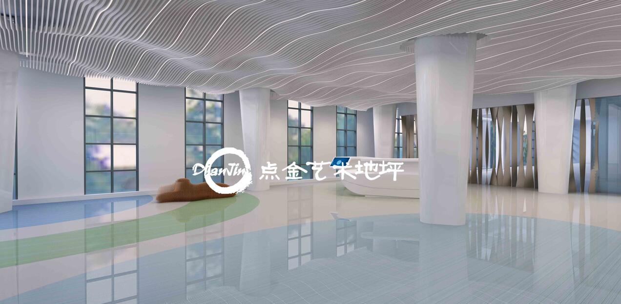 室内彩色地坪
