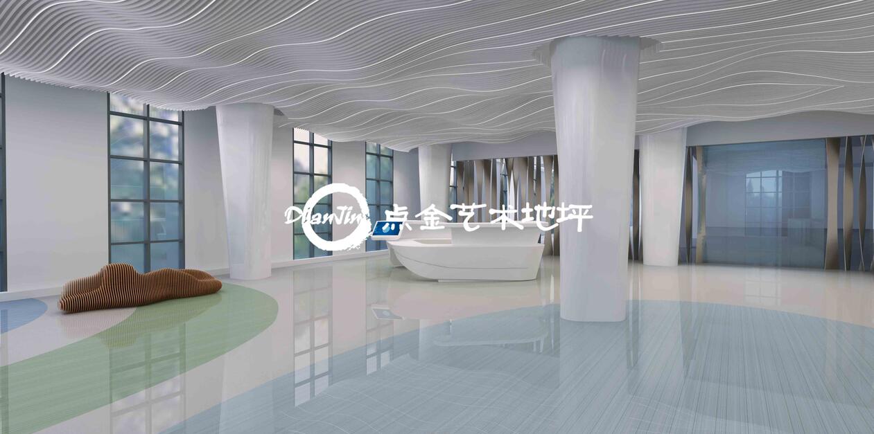 室内彩色地坪