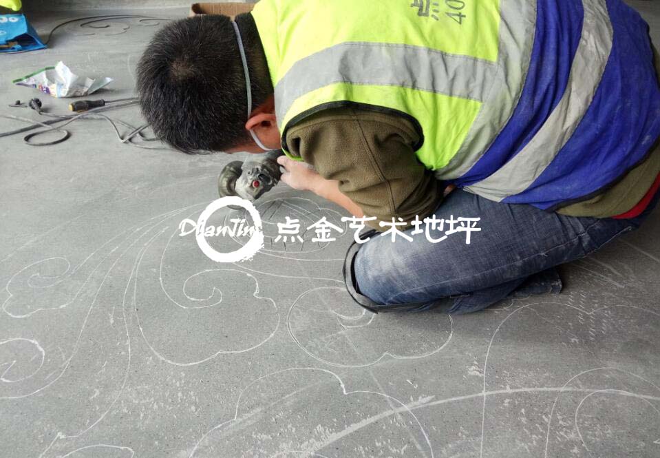 艺术地坪施工案例
