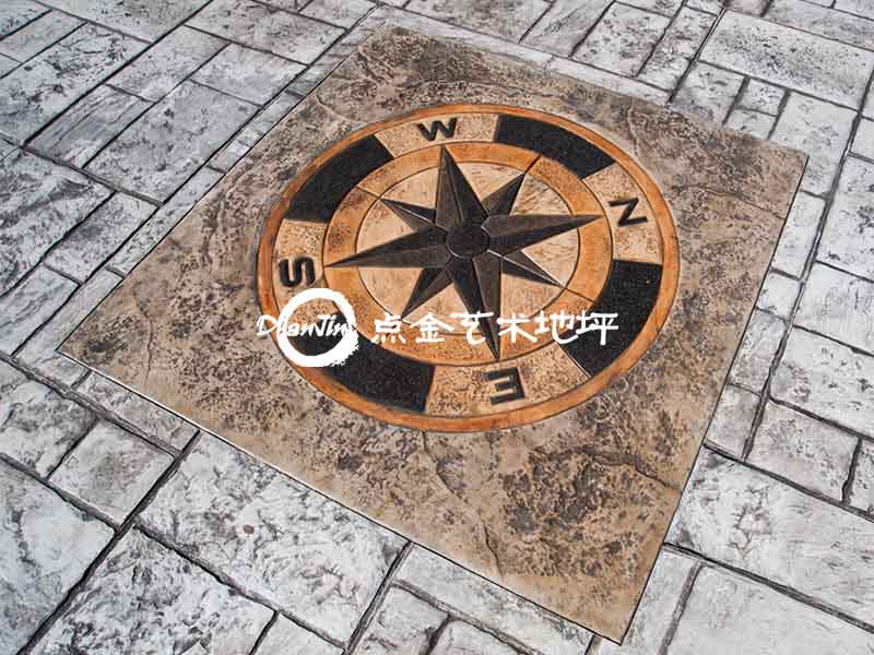 压花艺术地坪厂家